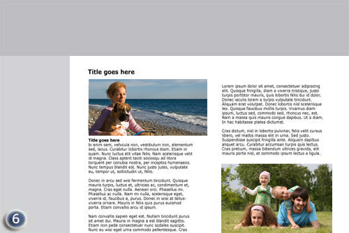 Text layout 6